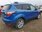 2017 Ford Escape Se Синий vin: 1FMCU0GD6HUE45644