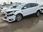 2017 Ford Escape Se White vin: 1FMCU0GD7HUB57017