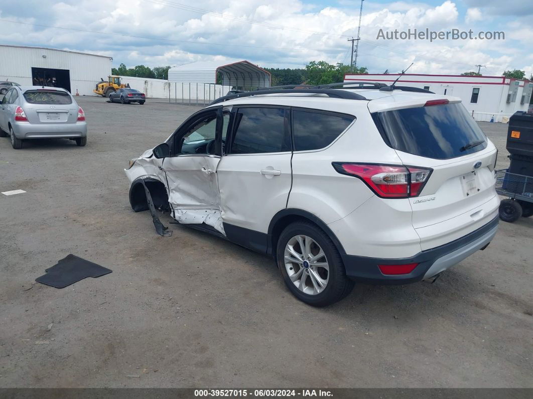 2017 Ford Escape Se White vin: 1FMCU0GD7HUB74688