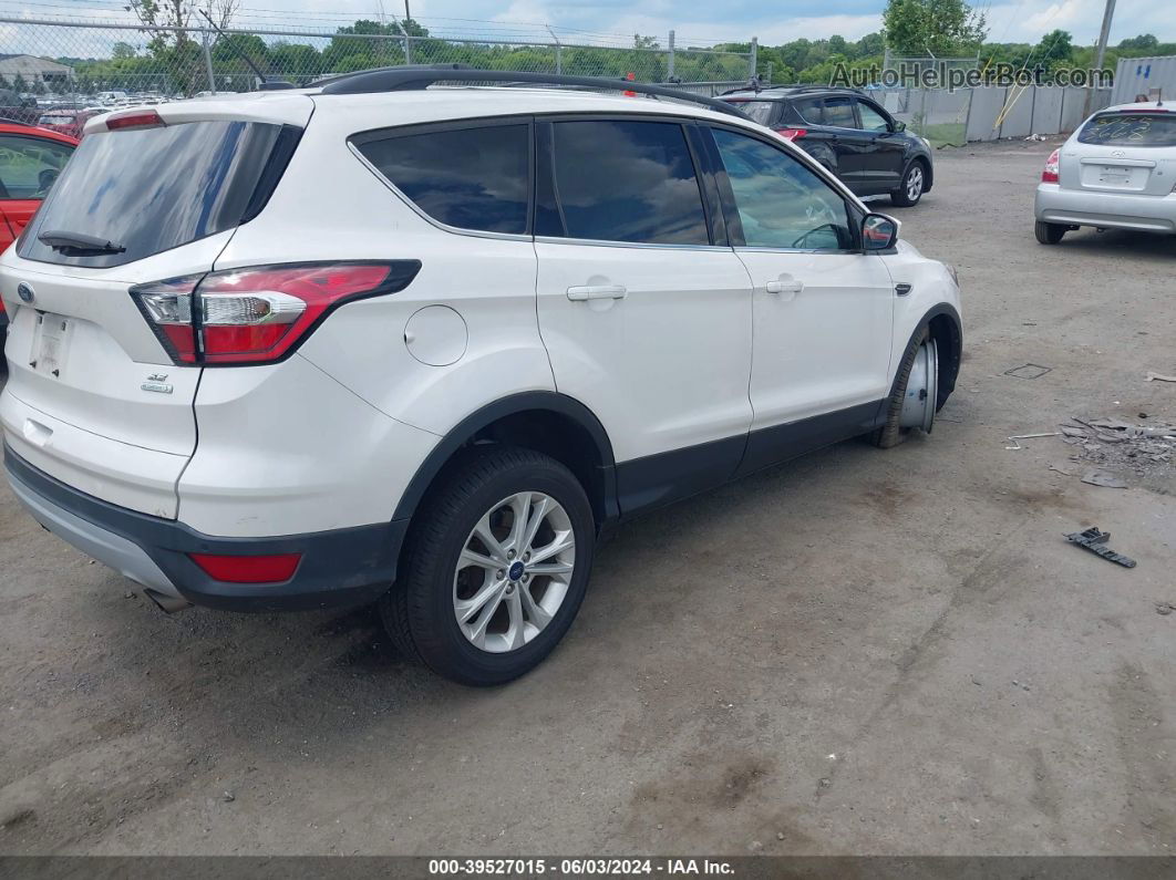 2017 Ford Escape Se White vin: 1FMCU0GD7HUB74688