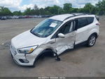 2017 Ford Escape Se White vin: 1FMCU0GD7HUB74688