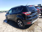 2017 Ford Escape Se Черный vin: 1FMCU0GD7HUB87814