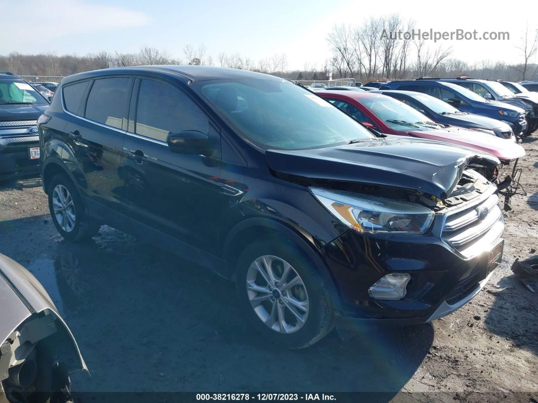 2017 Ford Escape Se Black vin: 1FMCU0GD7HUE53476