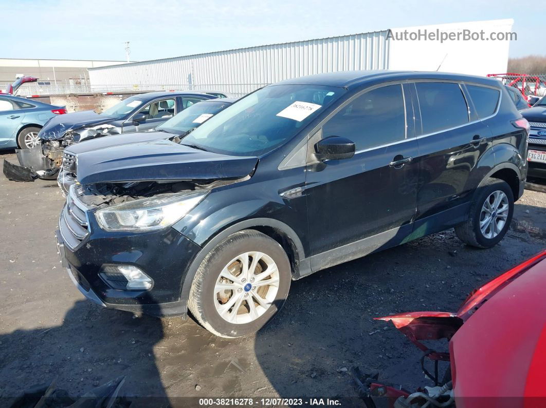 2017 Ford Escape Se Black vin: 1FMCU0GD7HUE53476