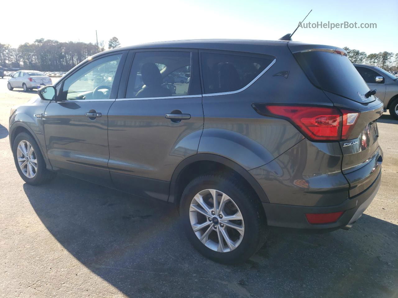 2019 Ford Escape Se Gray vin: 1FMCU0GD7KUB10139