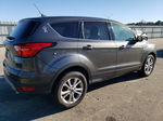 2019 Ford Escape Se Серый vin: 1FMCU0GD7KUB10139