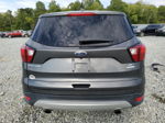 2019 Ford Escape Se Gray vin: 1FMCU0GD7KUB64363