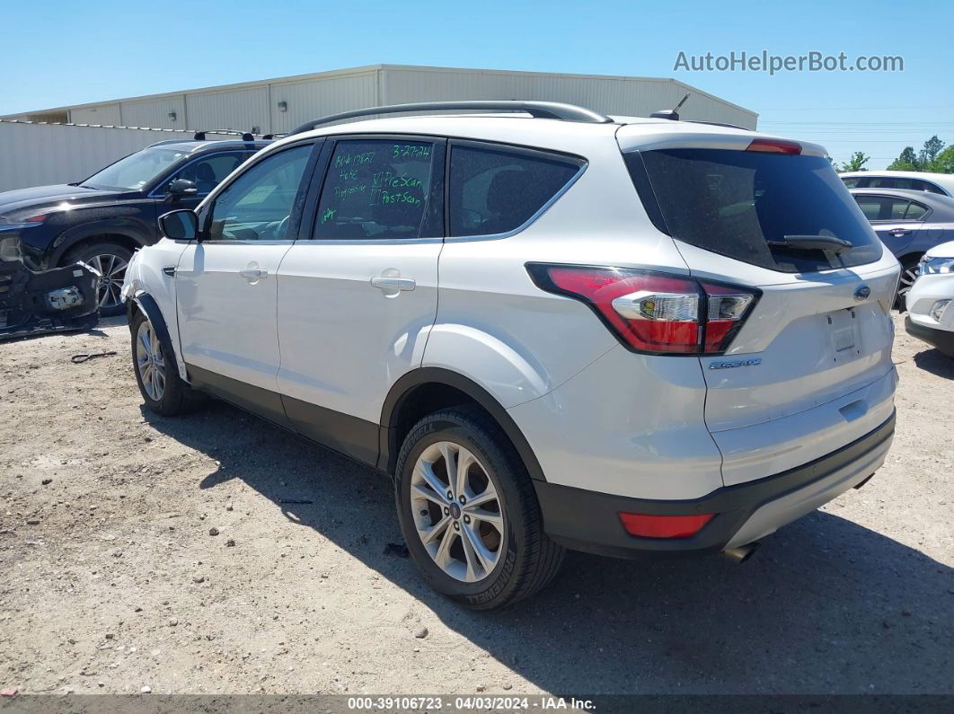 2017 Ford Escape Se White vin: 1FMCU0GD8HUD28258