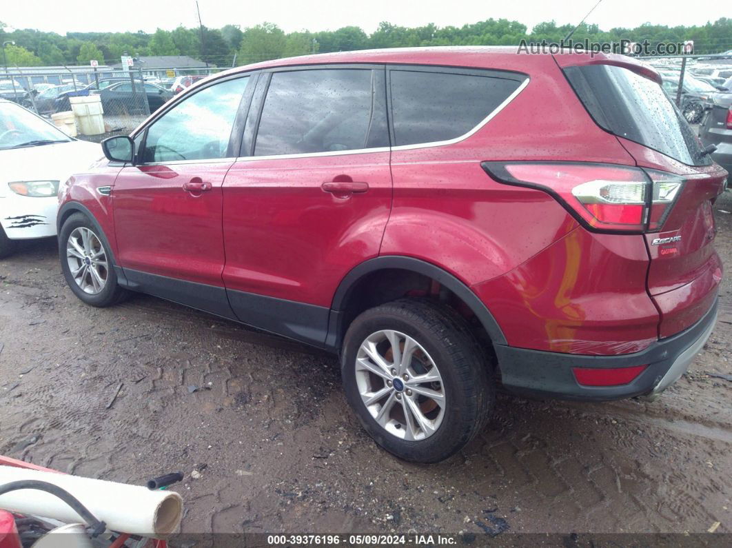 2017 Ford Escape Se Red vin: 1FMCU0GD8HUE12662