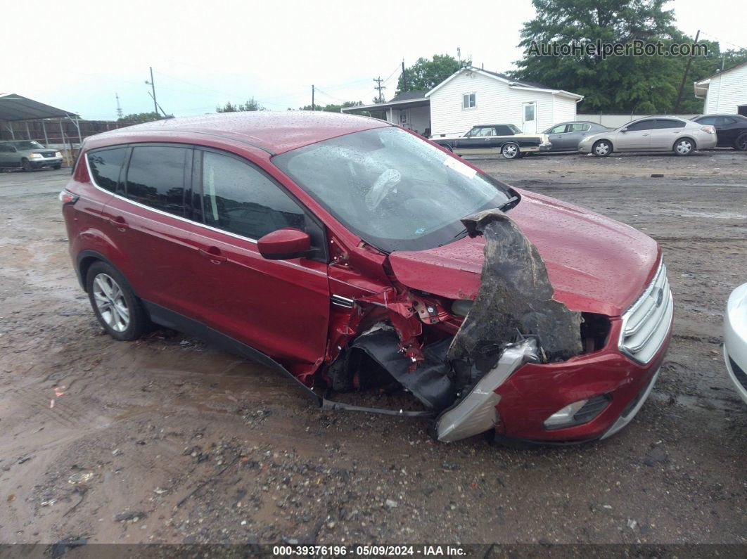 2017 Ford Escape Se Red vin: 1FMCU0GD8HUE12662