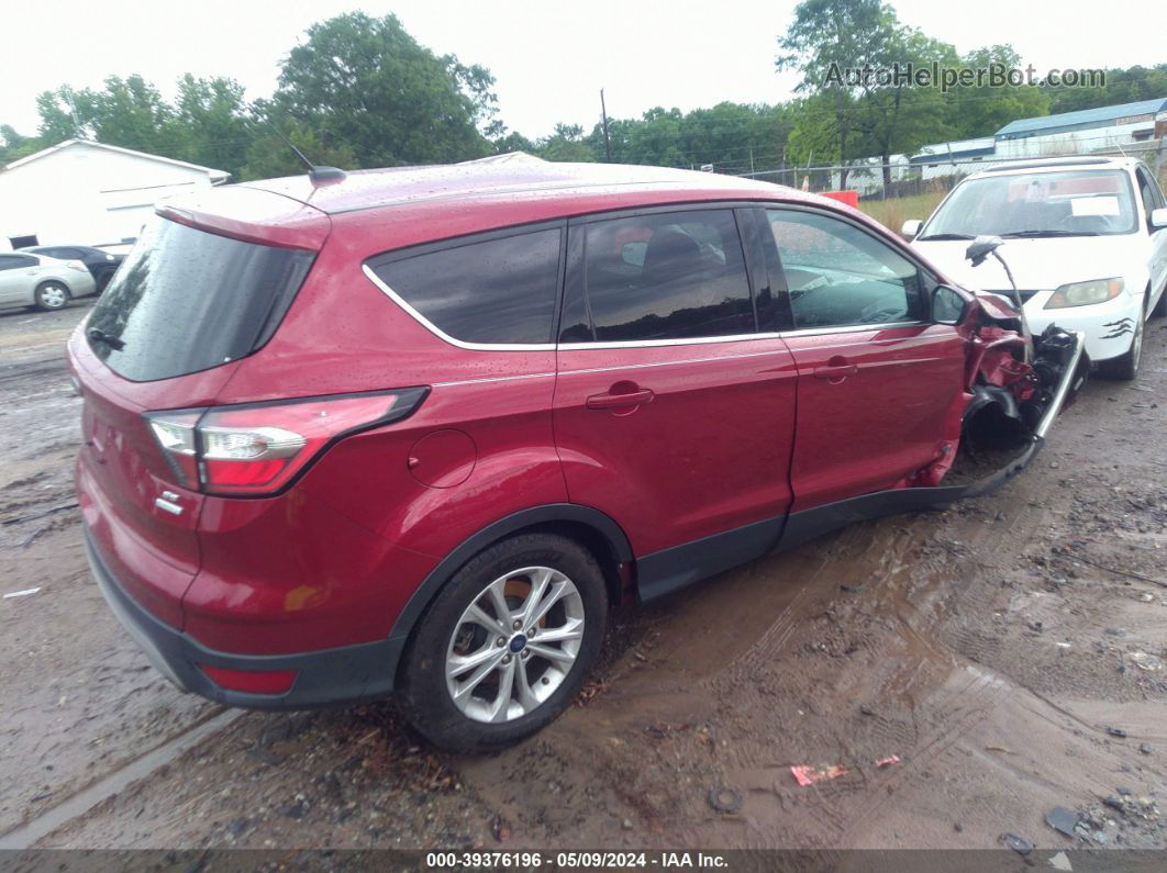 2017 Ford Escape Se Red vin: 1FMCU0GD8HUE12662