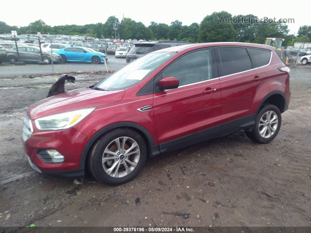 2017 Ford Escape Se Red vin: 1FMCU0GD8HUE12662