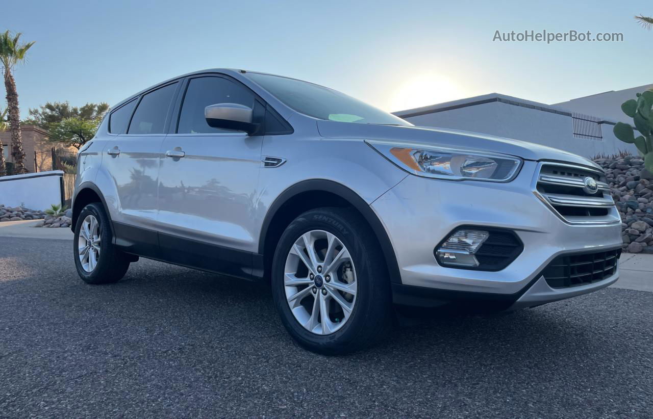 2017 Ford Escape Se Silver vin: 1FMCU0GD8HUE38761