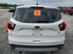 2019 Ford Escape Se White vin: 1FMCU0GD8KUA56706