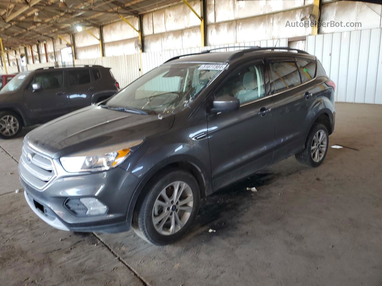 2019 Ford Escape Se Charcoal vin: 1FMCU0GD8KUB10876