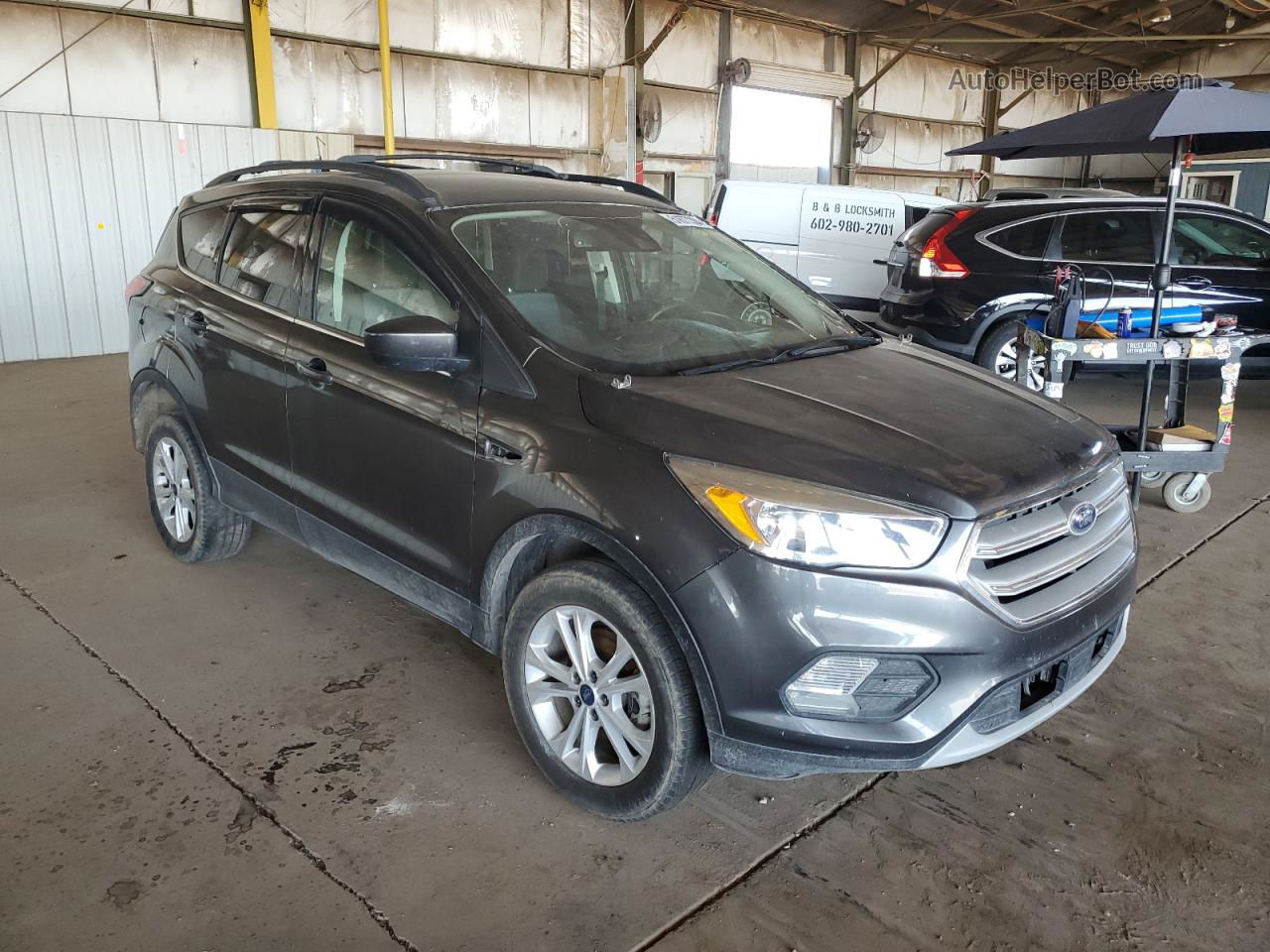 2019 Ford Escape Se Charcoal vin: 1FMCU0GD8KUB10876