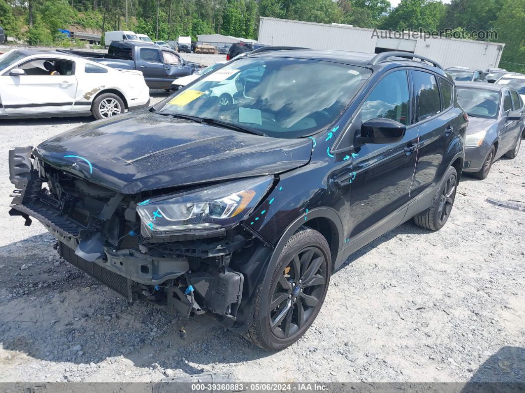 2019 Ford Escape Se Black vin: 1FMCU0GD8KUB80474