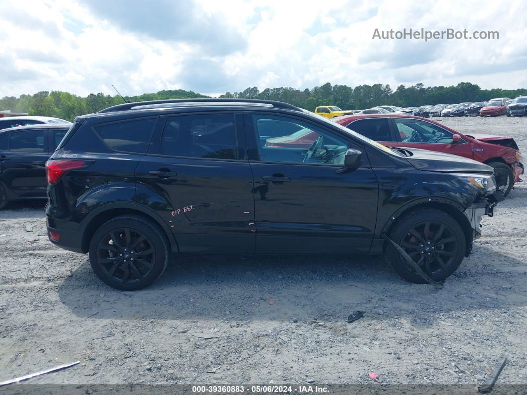 2019 Ford Escape Se Black vin: 1FMCU0GD8KUB80474