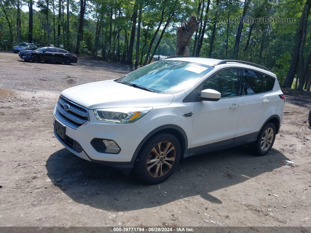 2017 Ford Escape Se White vin: 1FMCU0GD9HUC04533