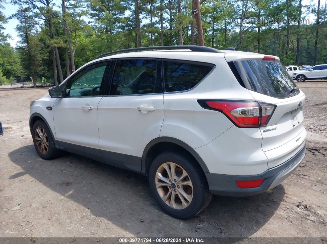 2017 Ford Escape Se White vin: 1FMCU0GD9HUC04533