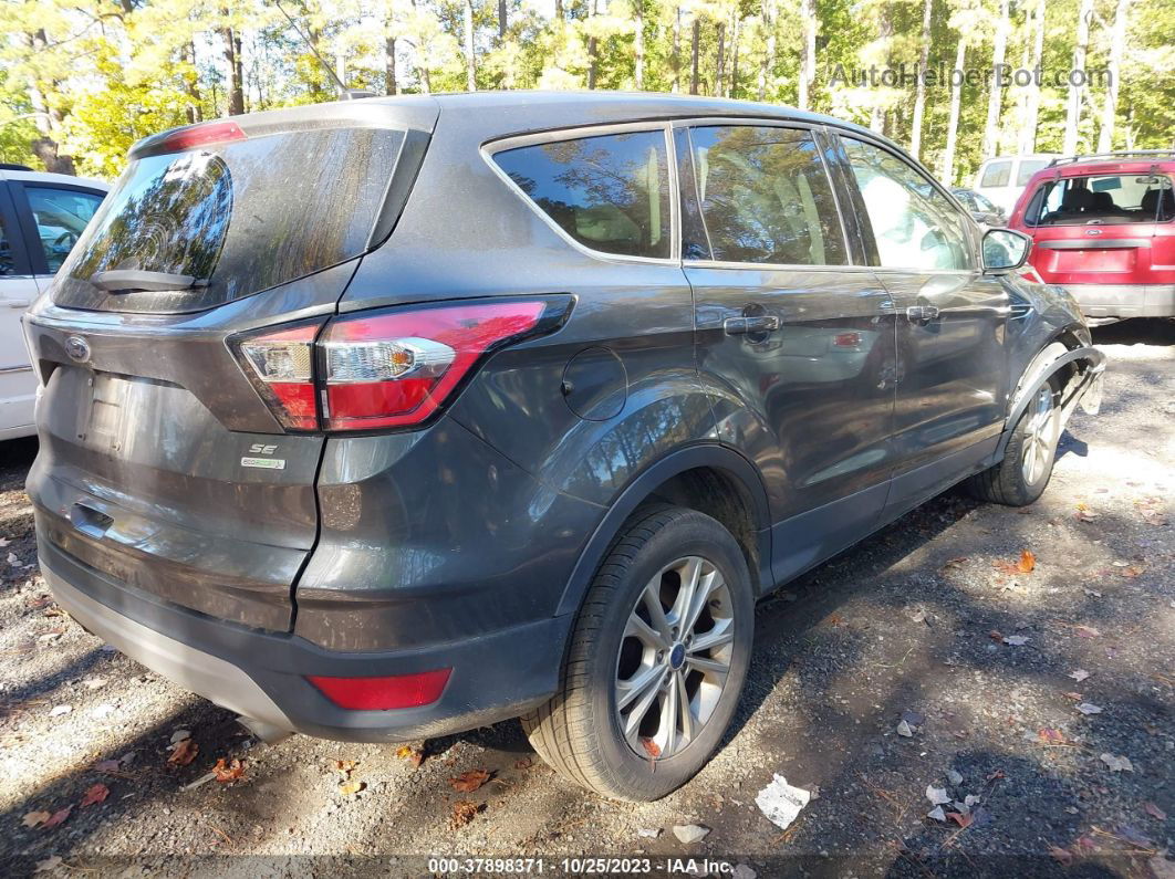 2017 Ford Escape Se Gray vin: 1FMCU0GD9HUE00455