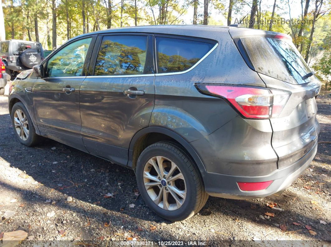 2017 Ford Escape Se Gray vin: 1FMCU0GD9HUE00455