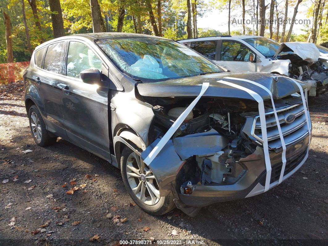 2017 Ford Escape Se Gray vin: 1FMCU0GD9HUE00455