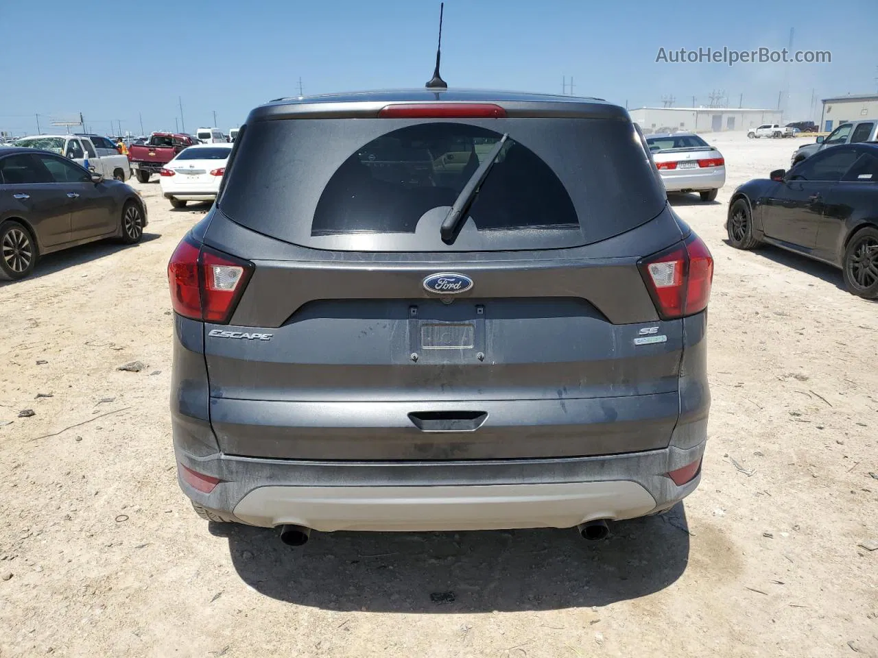 2019 Ford Escape Se Серый vin: 1FMCU0GD9KUA18241