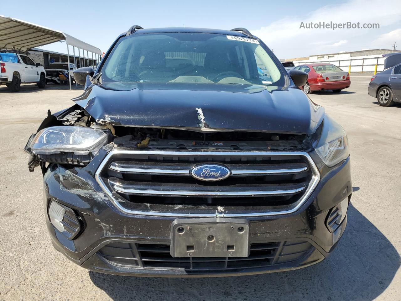 2019 Ford Escape Se Black vin: 1FMCU0GD9KUC55506