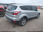 2017 Ford Escape Se Silver vin: 1FMCU0GDXHUA29936