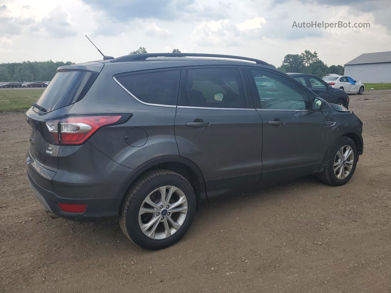 2017 Ford Escape Se Charcoal vin: 1FMCU0GDXHUC75546