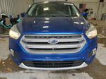 2017 Ford Escape Se Blue vin: 1FMCU0GDXHUD65280