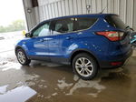 2017 Ford Escape Se Blue vin: 1FMCU0GDXHUD65280