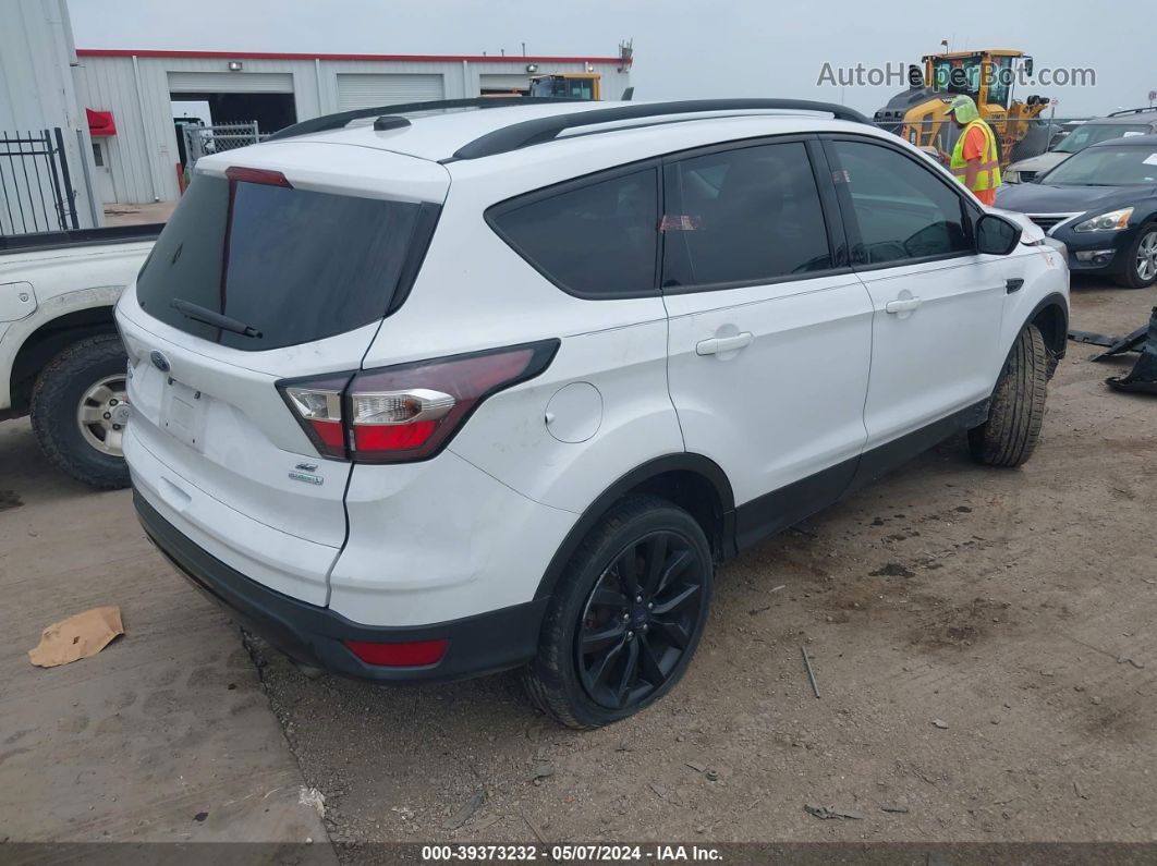 2017 Ford Escape Se White vin: 1FMCU0GDXHUE12971