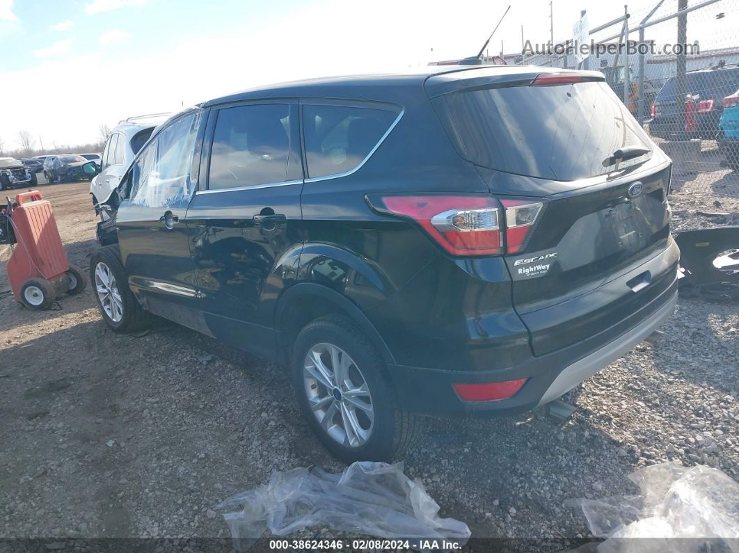 2017 Ford Escape Se Black vin: 1FMCU0GDXHUE84219