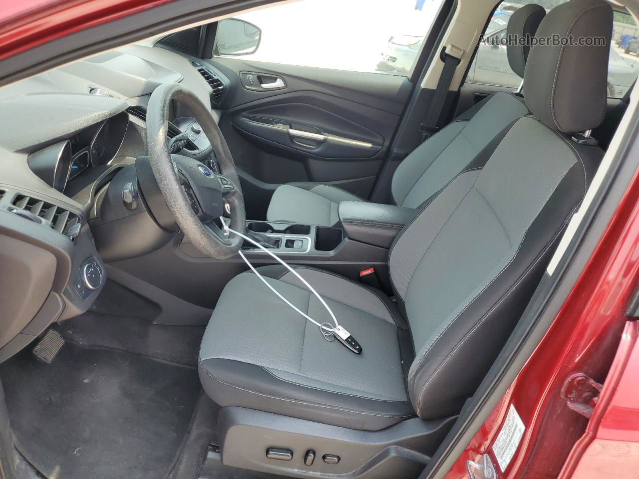 2019 Ford Escape Se Red vin: 1FMCU0GDXKUA05188