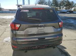 2019 Ford Escape Se Gray vin: 1FMCU0GDXKUB30286