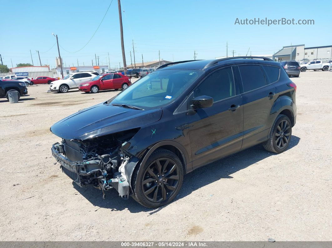 2019 Ford Escape Se Black vin: 1FMCU0GDXKUB77818