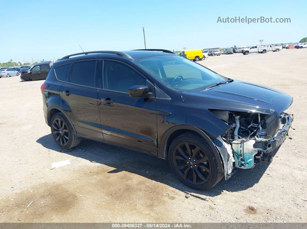 2019 Ford Escape Se Black vin: 1FMCU0GDXKUB77818