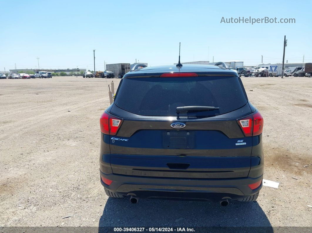 2019 Ford Escape Se Black vin: 1FMCU0GDXKUB77818