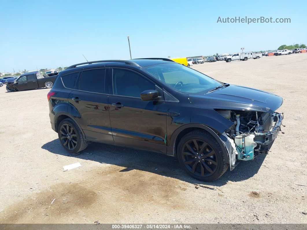 2019 Ford Escape Se Black vin: 1FMCU0GDXKUB77818