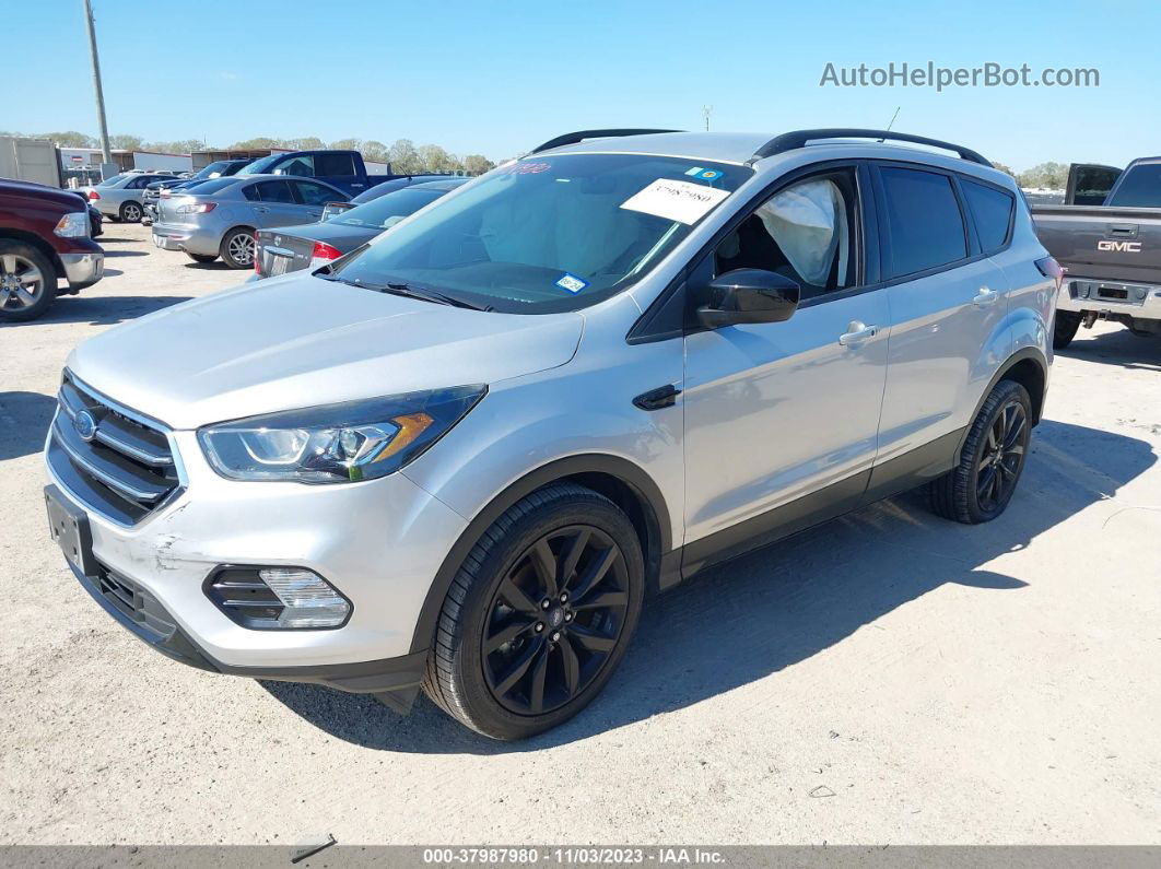 2019 Ford Escape Se Серебряный vin: 1FMCU0GDXKUC25320