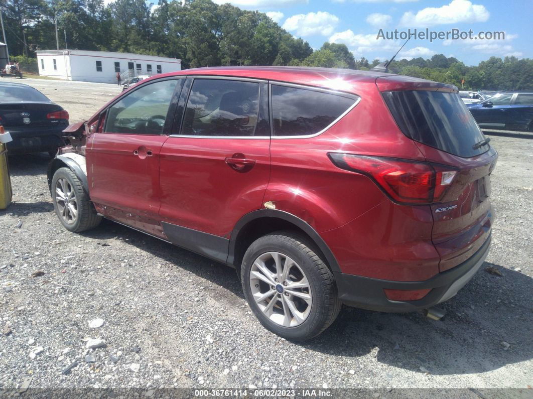 2019 Ford Escape Se Red vin: 1FMCU0GDXKUC44790