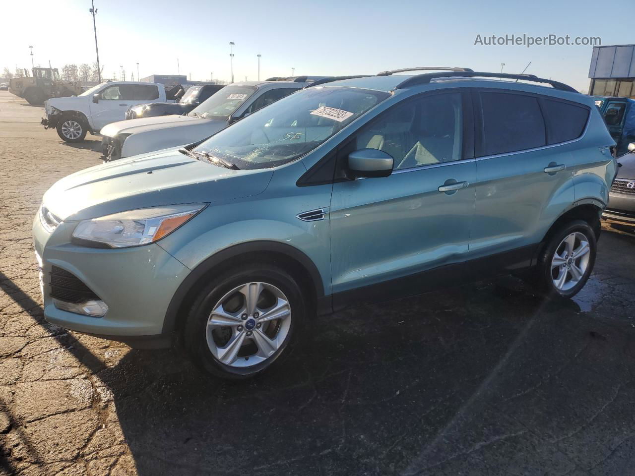 2013 Ford Escape Se Blue vin: 1FMCU0GX0DUA92578