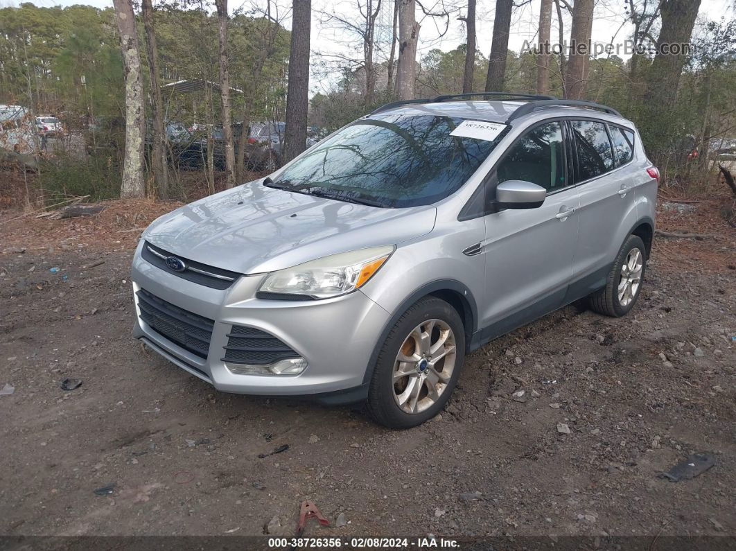 2013 Ford Escape Se Silver vin: 1FMCU0GX0DUC68089