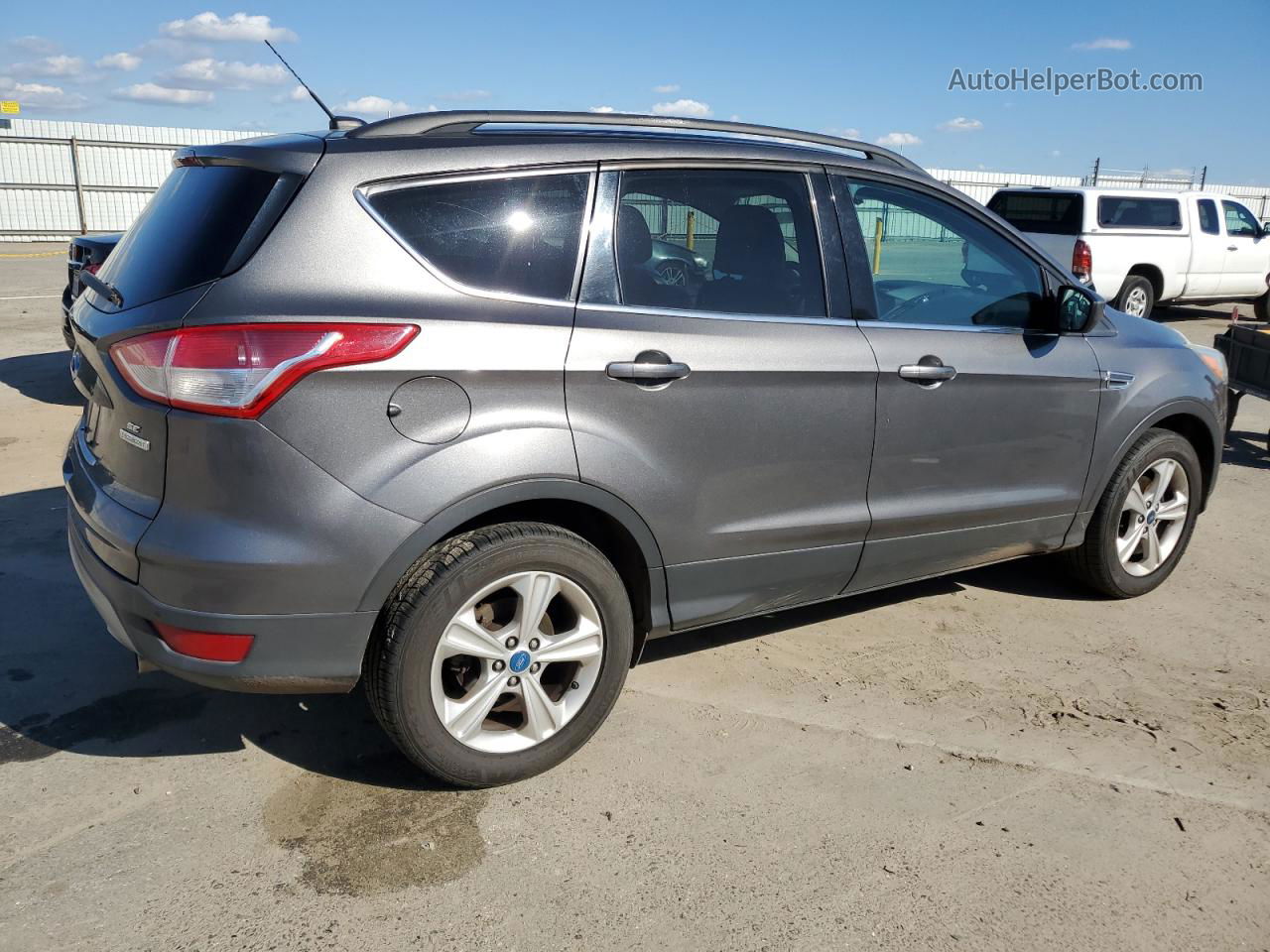 2013 Ford Escape Se Gray vin: 1FMCU0GX0DUC72580