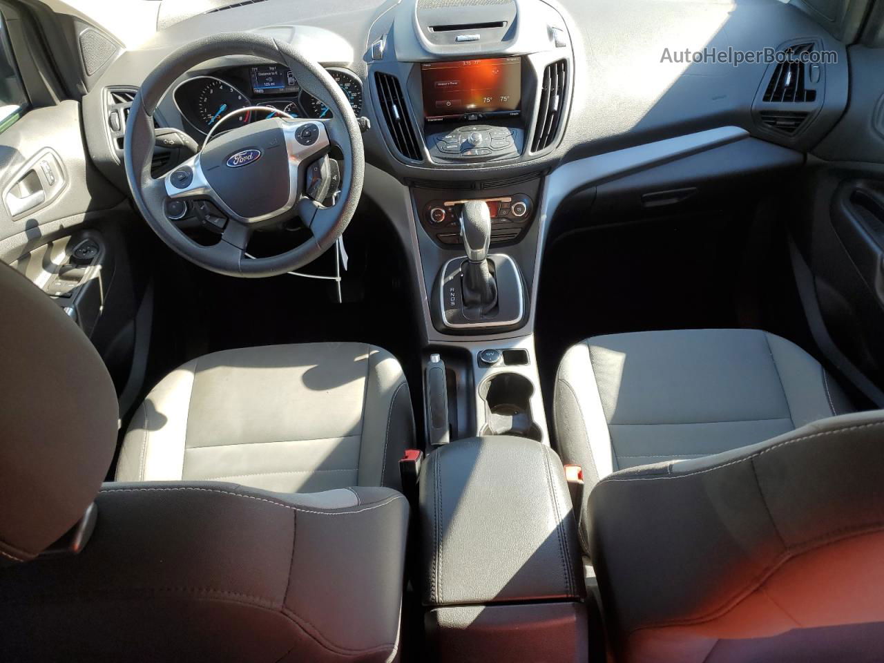 2013 Ford Escape Se Серый vin: 1FMCU0GX0DUC72580