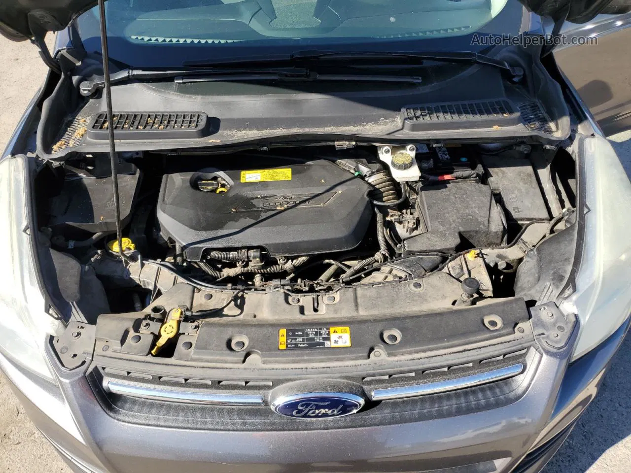 2013 Ford Escape Se Gray vin: 1FMCU0GX0DUC72580