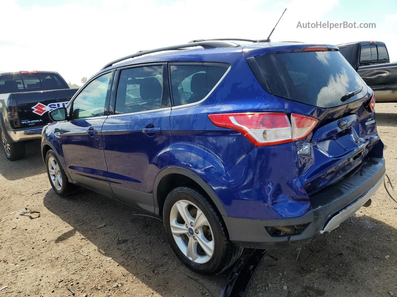 2013 Ford Escape Se Blue vin: 1FMCU0GX0DUC91713