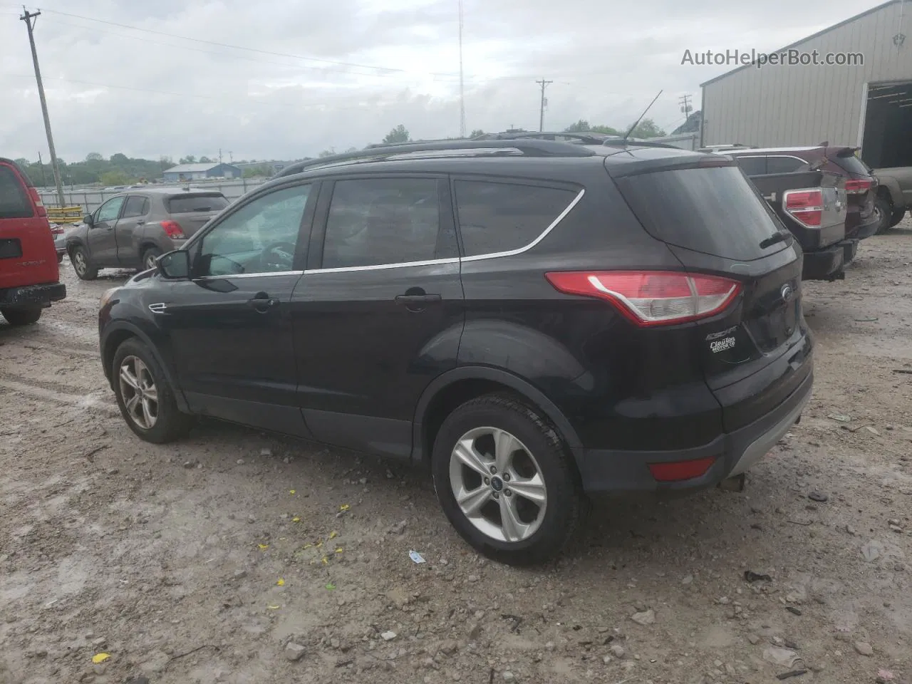 2013 Ford Escape Se Черный vin: 1FMCU0GX0DUD03777